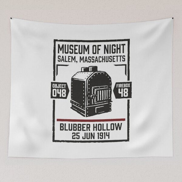 Item preview, Vintage Industrial Firebox Salem Massachusetts Graphic designed and sold by SplashTastic.