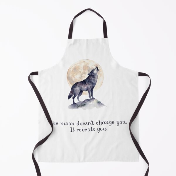 Item preview, Wolf Moon Watercolour It Reveals You designed and sold by made by Golightly x.