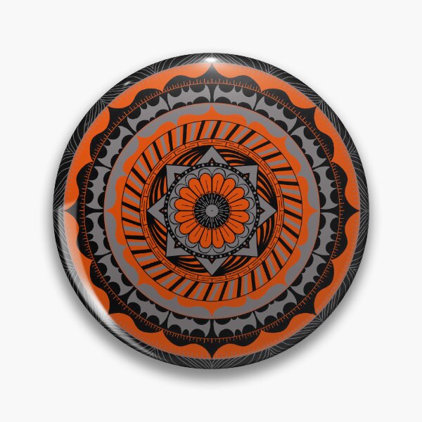 Item preview, Halloween Mandala designed and sold by MakaDragonTamer.