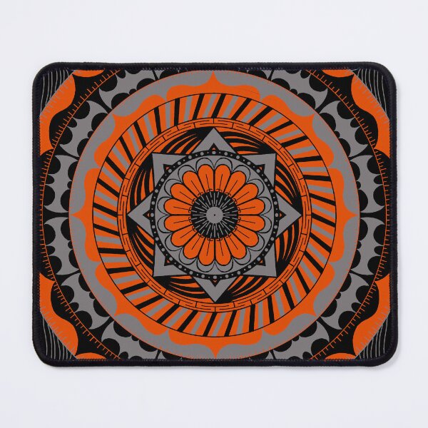 Item preview, Halloween Mandala designed and sold by MakaDragonTamer.