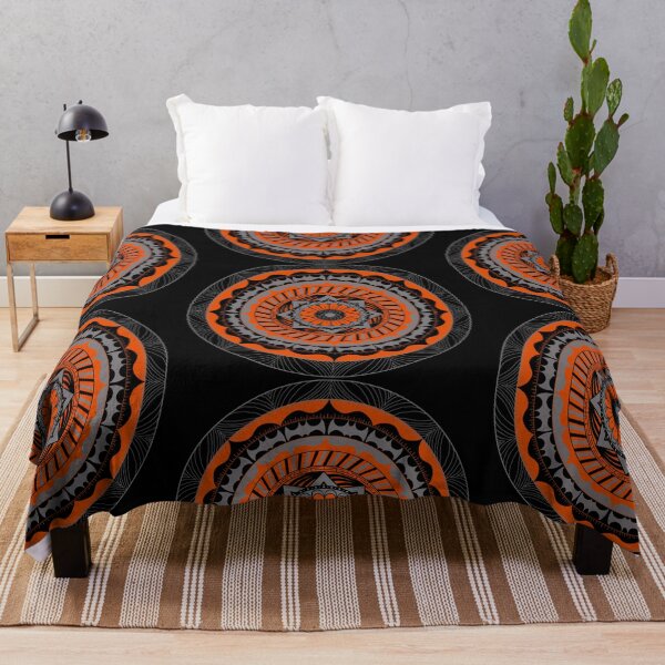 Item preview, Halloween Mandala designed and sold by MakaDragonTamer.