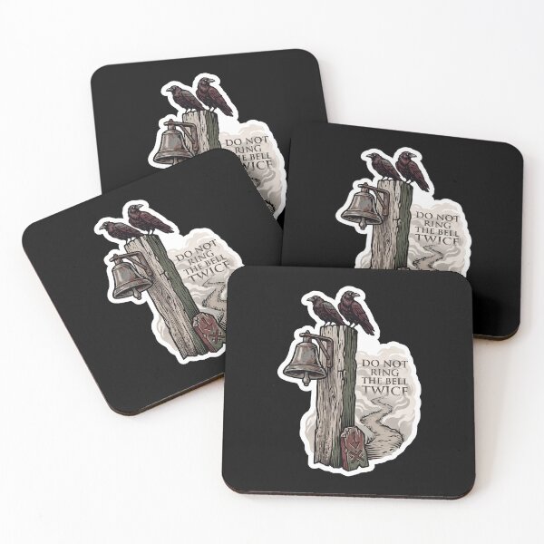 Item preview, Do Not Ring the Bell Twice — Folk Horror Warning designed and sold by TheCalmEdit.