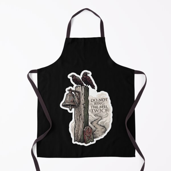 Item preview, Do Not Ring the Bell Twice — Folk Horror Warning designed and sold by TheCalmEdit.