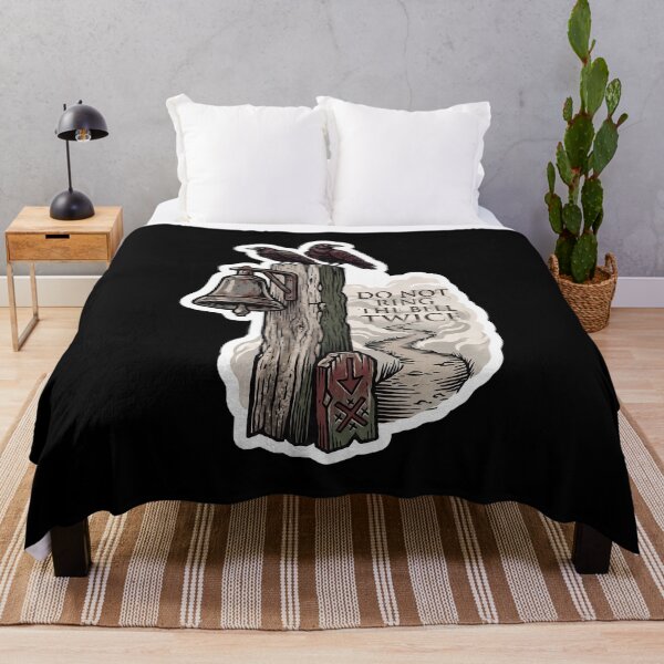 Item preview, Do Not Ring the Bell Twice — Folk Horror Warning designed and sold by TheCalmEdit.