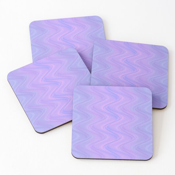 Item preview, Wavy Lines Pattern Purple Pink Blue designed and sold by ArtbyDebbieC.