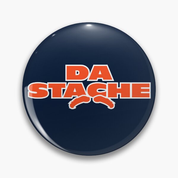 Item preview, DA STACHE: CALEB CHICAGO (ORANGE & WHITE) designed and sold by damgoodgame.