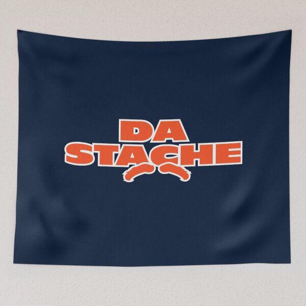 Item preview, DA STACHE: CALEB CHICAGO (ORANGE & WHITE) designed and sold by damgoodgame.