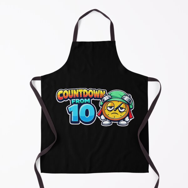 Item preview, Countdown From 10 – Funny Retro Anesthesia Sticker designed and sold by Timeless Junction.