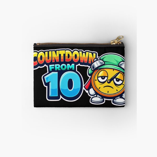Item preview, Countdown From 10 – Funny Retro Anesthesia Sticker designed and sold by Timeless Junction.