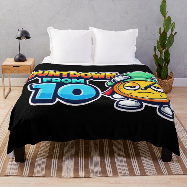 Item preview, Countdown From 10 – Funny Retro Anesthesia Sticker designed and sold by Timeless Junction.