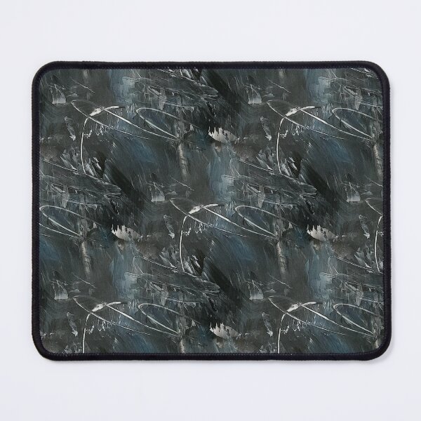 Item preview, Grunge Textured Abstract in Black and Blue designed and sold by Artistestella.