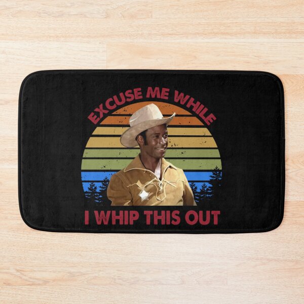 Item preview, Excuse Me While I Whip This Out Shirts, Bart Blazing Saddles Shirt, Movie Poster, Custom Shirt, 70s Vintage Retro  designed and sold by philmilanezi343.