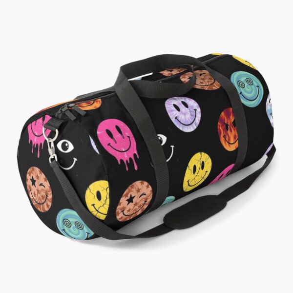 Item preview, Trippy Melting Smiley Faces Aesthetic Pattern designed and sold by MOONE FLOWER.