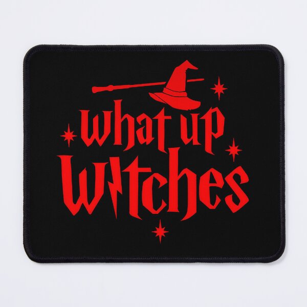 Item preview, What Up Witches Magic Wand Red Halloween Art designed and sold by markomale.