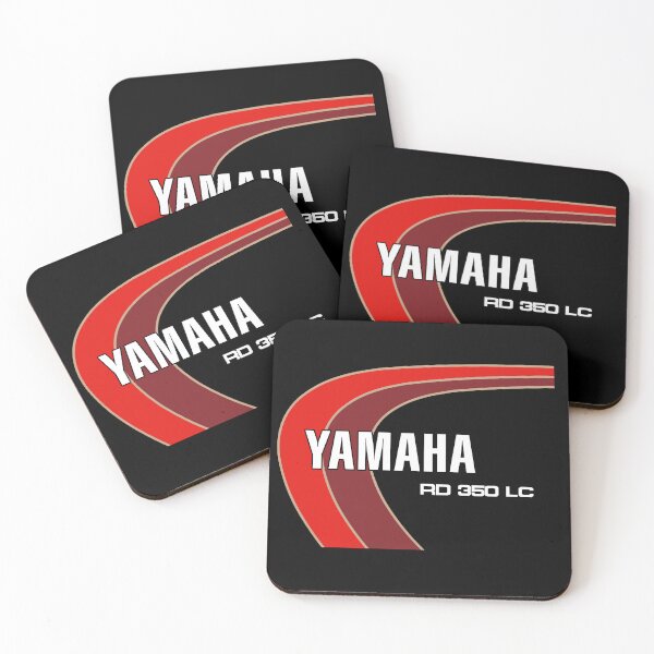 Item preview, Yamaha RD350LC Mars Bar Black Red Classic Two Stroke Motorcycle designed and sold by itsperfectfor.