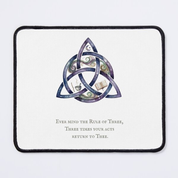 Item preview, Rule Of Three Watercolour Celtic Triquetra designed and sold by made by Golightly x.