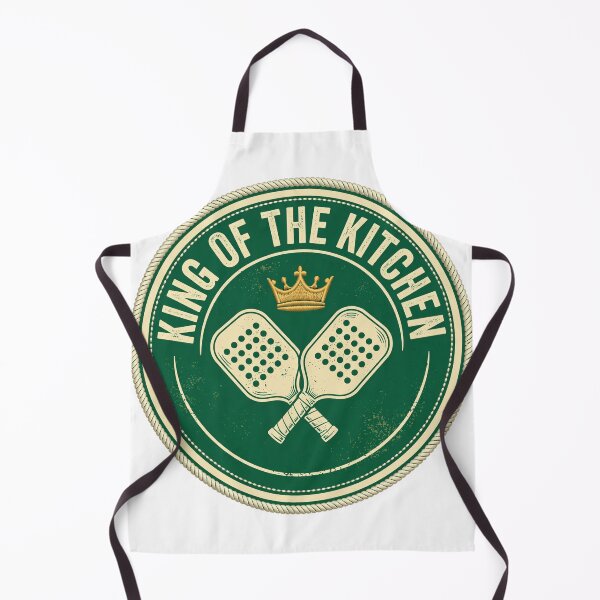 Item preview, Pickleball Shirt King Of The Kitchen Funny Badge Paddle Gift designed and sold by DinkLifeCo.
