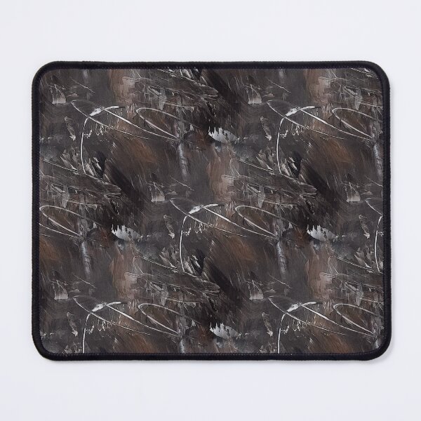 Item preview, Grunge Textured Abstract in Black and Dark Brown designed and sold by Artistestella.