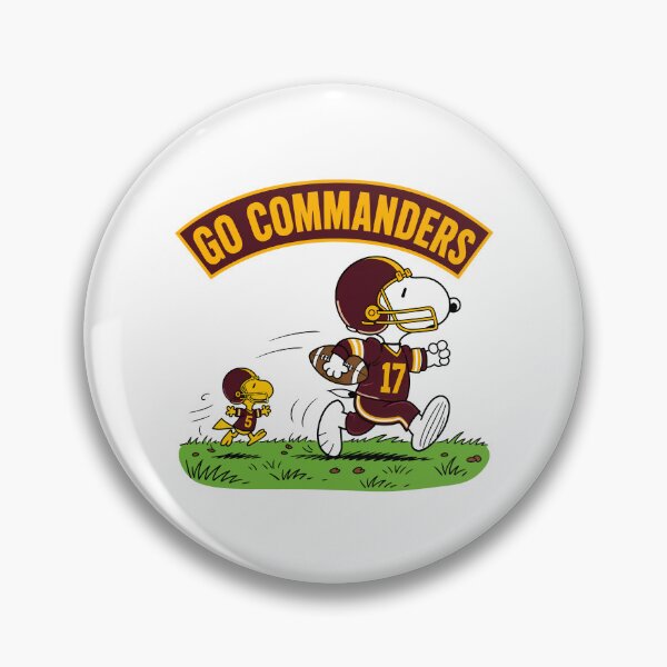 Item preview, Snoopy & Woodstock Washington Commanders Football Retro F554 designed and sold by GLUVY-THEME.