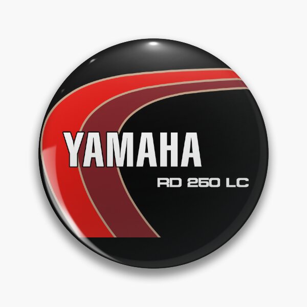Item preview, Yamaha RD250LC Mars Bar Black Red Classic Two Stroke Motorcycle designed and sold by itsperfectfor.