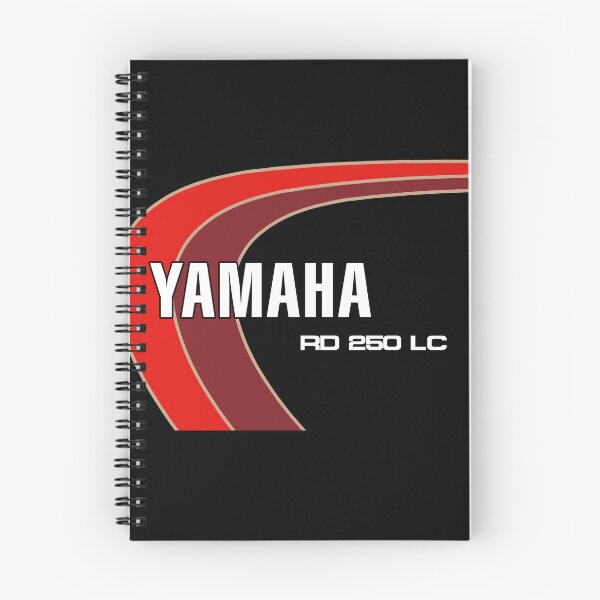 Item preview, Yamaha RD250LC Mars Bar Black Red Classic Two Stroke Motorcycle designed and sold by itsperfectfor.