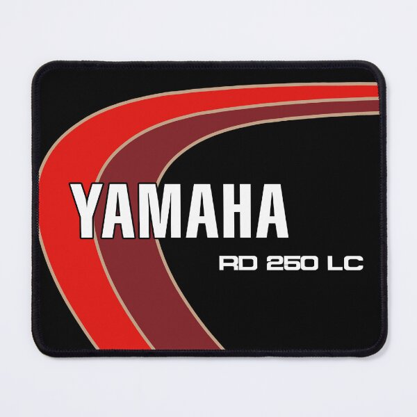 Item preview, Yamaha RD250LC Mars Bar Black Red Classic Two Stroke Motorcycle designed and sold by itsperfectfor.