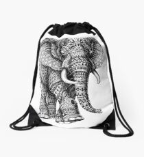 Mochila saco Ornate Elephant v.2
