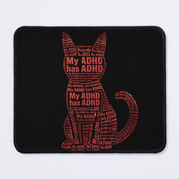 Item preview, My ADHD has ADHD Funny ADHD Cat designed and sold by T-version.