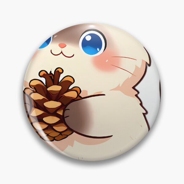 Item preview, Cute Ragdoll Cat Hugging Autumn Pinecone designed and sold by pumsquare.