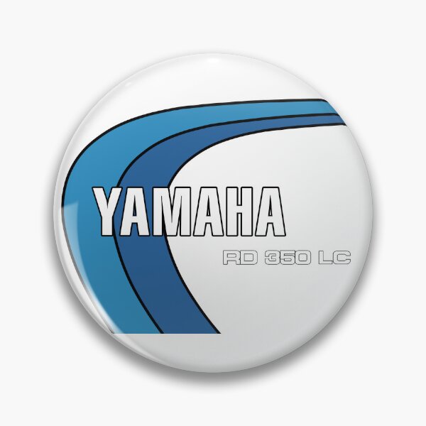 Item preview, Yamaha RD350LC Bounty Blue White Classic Two Stroke Motorcycle designed and sold by itsperfectfor.