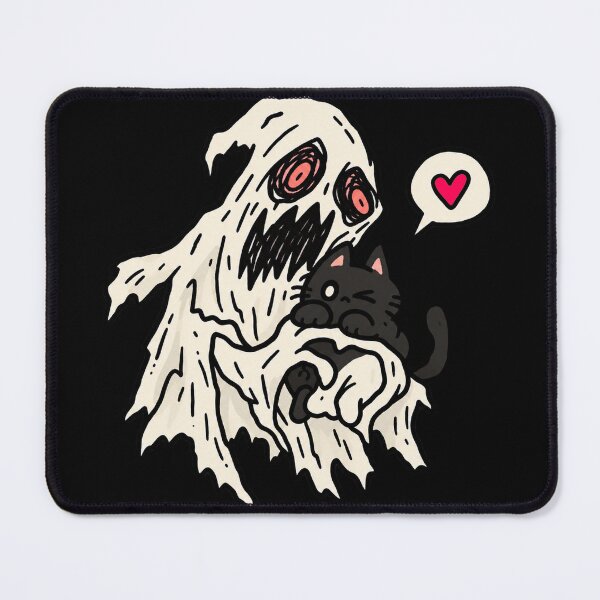 Item preview, Scary Ghost Loves Cats designed and sold by MonkiFlipp.