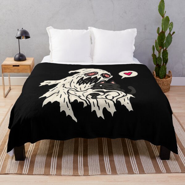 Item preview, Scary Ghost Loves Cats designed and sold by MonkiFlipp.
