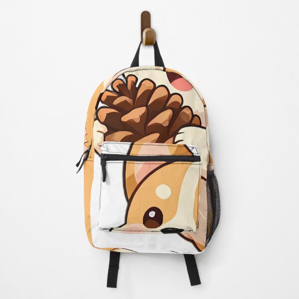 Item preview, Cute Corgi Puppy Hugging Autumn Pinecone designed and sold by pumsquare.