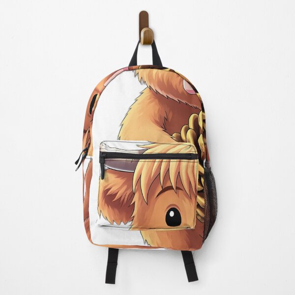 Item preview, Cute Baby Highland Cow Hugging Autumn Pinecone designed and sold by pumsquare.
