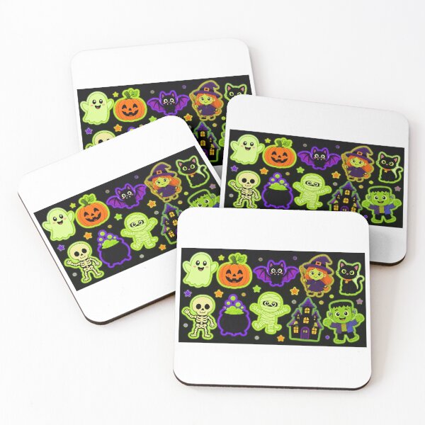 Item preview, Cute Neon Halloween Sticker Pack designed and sold by Ingr1d-M3deea.