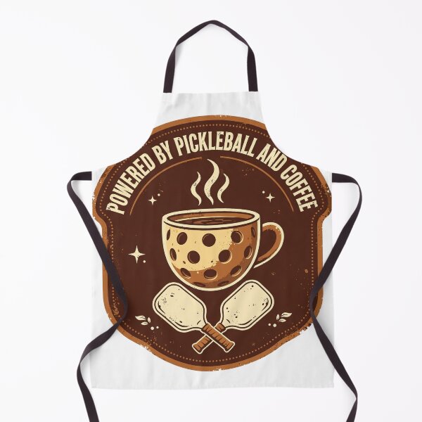 Item preview, Pickleball Shirt Powered By Pickleball And Coffee Funny Player Gift designed and sold by DinkLifeCo.