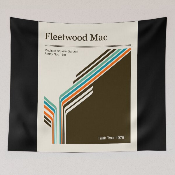 Item preview, Mac Tusk Tour 1979 Minimalist Vintage Poster designed and sold by hanssans52.