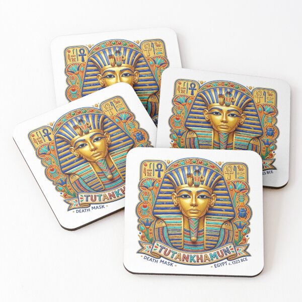 Item preview, TUTANKHAMUN DEATH MASK designed and sold by likbatonboot.