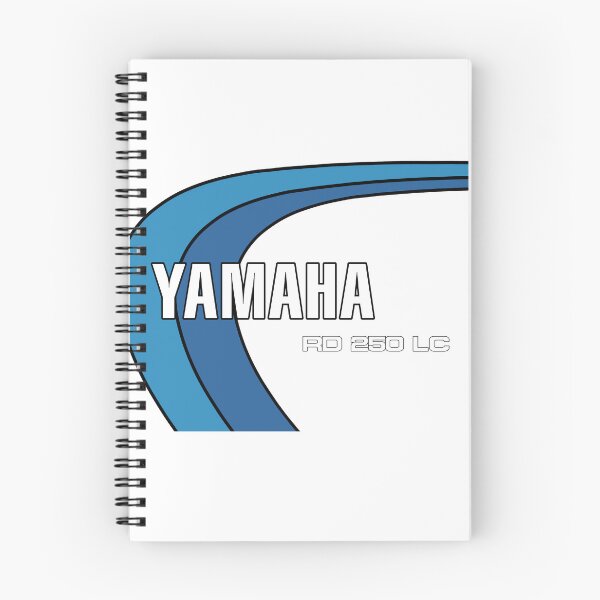 Item preview, Yamaha RD250LC Bounty Blue White Classic Two Stroke Motorcycle designed and sold by itsperfectfor.