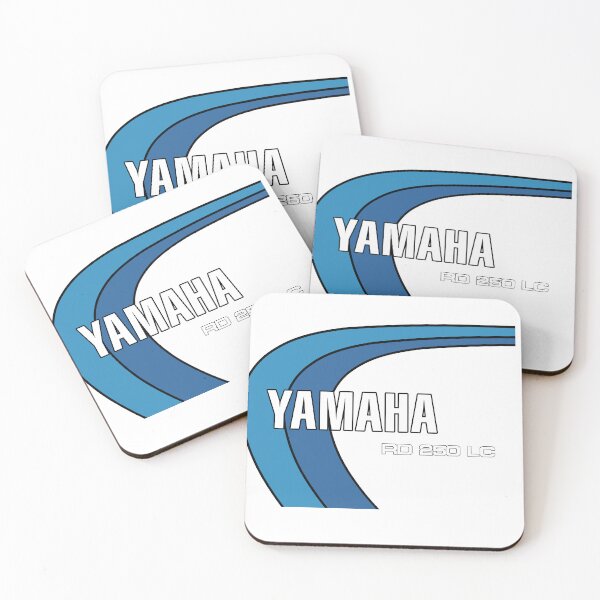 Item preview, Yamaha RD250LC Bounty Blue White Classic Two Stroke Motorcycle designed and sold by itsperfectfor.