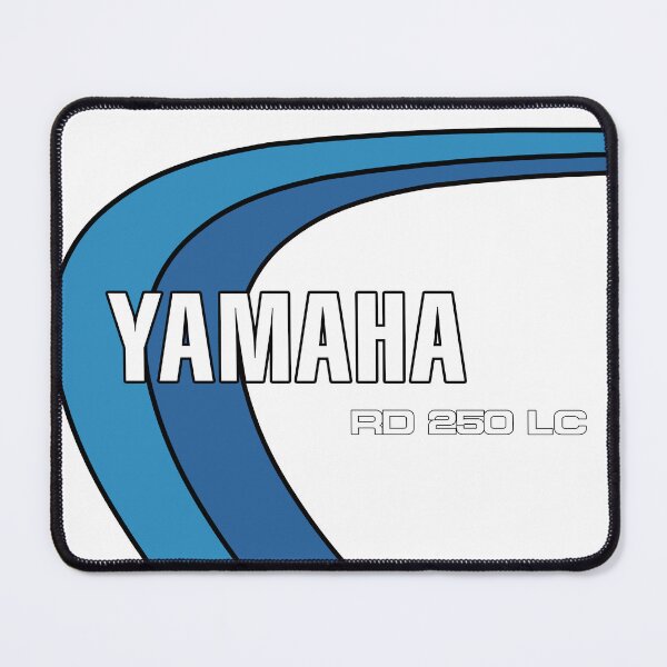 Item preview, Yamaha RD250LC Bounty Blue White Classic Two Stroke Motorcycle designed and sold by itsperfectfor.