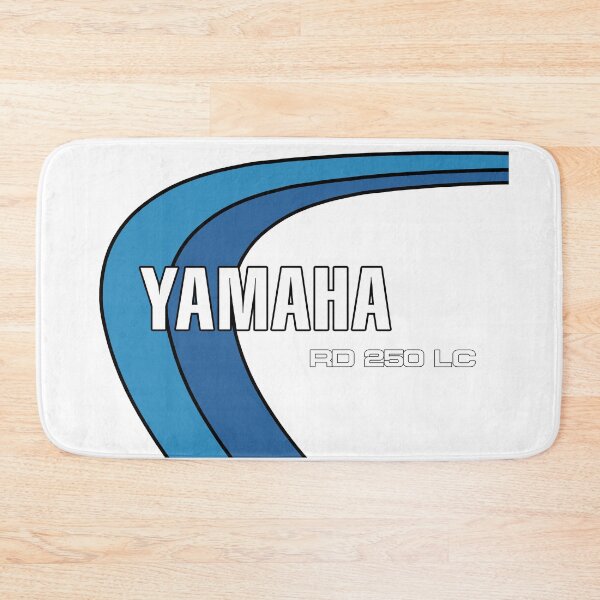 Item preview, Yamaha RD250LC Bounty Blue White Classic Two Stroke Motorcycle designed and sold by itsperfectfor.