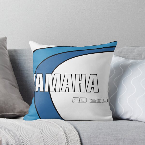 Item preview, Yamaha RD250LC Bounty Blue White Classic Two Stroke Motorcycle designed and sold by itsperfectfor.