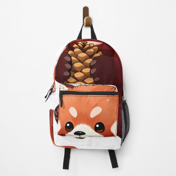 Item preview, Cute Red Panda Hugging Autumn Pinecone designed and sold by pumsquare.