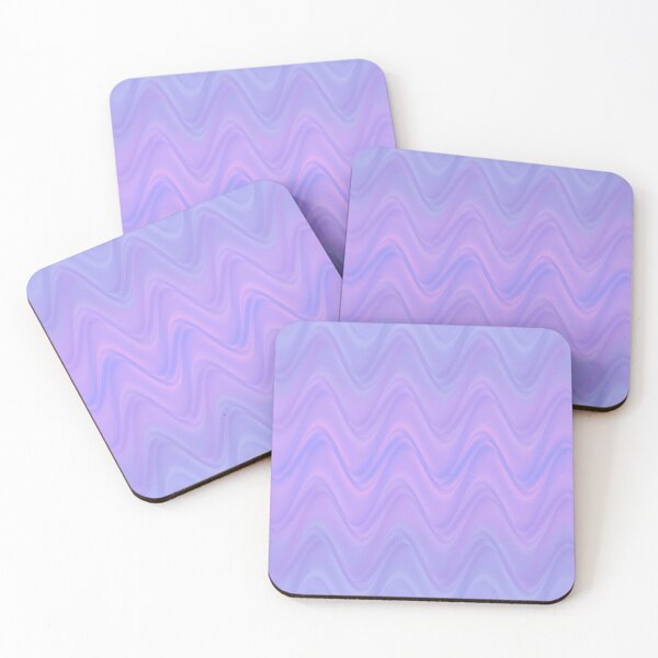 Item preview, Wavy Lines Pattern Purple Pink Blue designed and sold by ArtbyDebbieC.