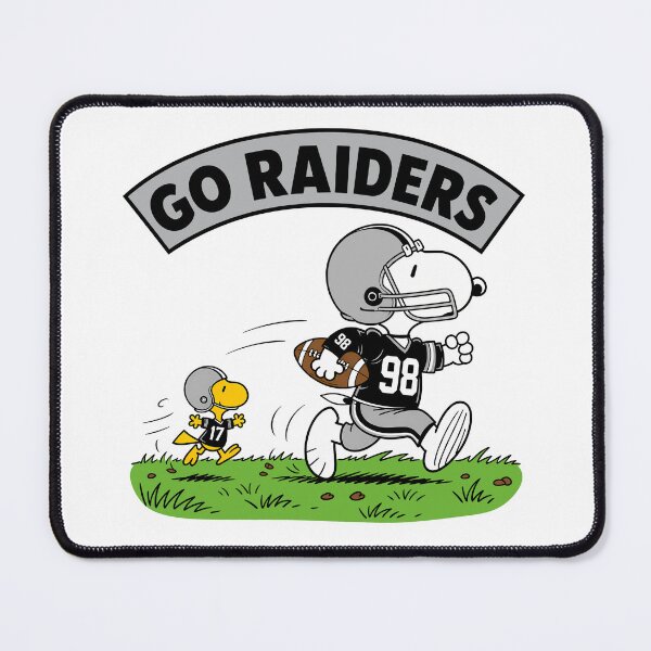 Item preview, Snoopy & Woodstock Las Vegas Raiders Football Retro F557 designed and sold by GLUVY-THEME.