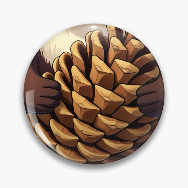 Item preview, Cute Sea Otter Hugging Autumn Pinecone designed and sold by pumsquare.