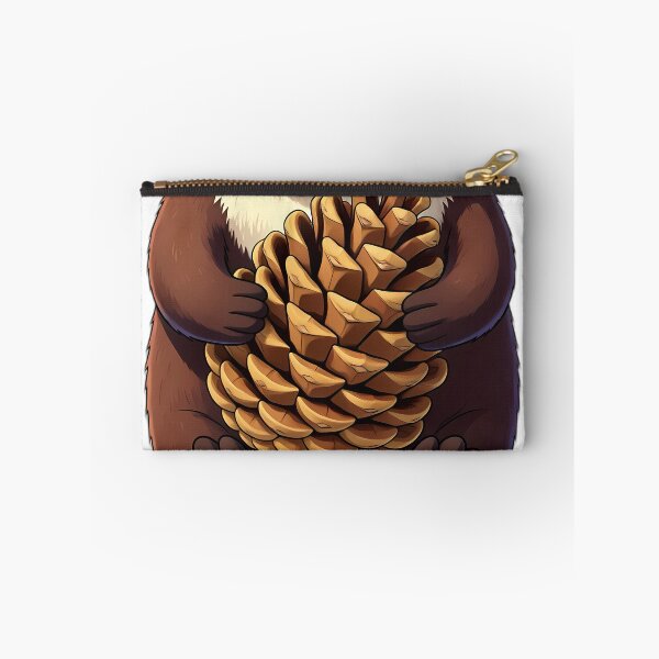 Item preview, Cute Sea Otter Hugging Autumn Pinecone designed and sold by pumsquare.