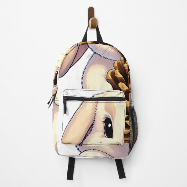Item preview, Cute Holland Lop Bunny Hugging Autumn Pinecone designed and sold by pumsquare.