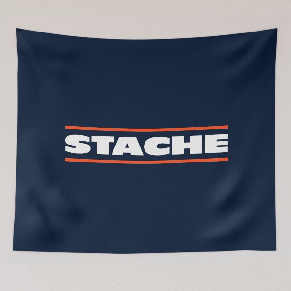 Item preview, STACHE: CHICAGO (ORANGE & WHITE) designed and sold by damgoodgame.